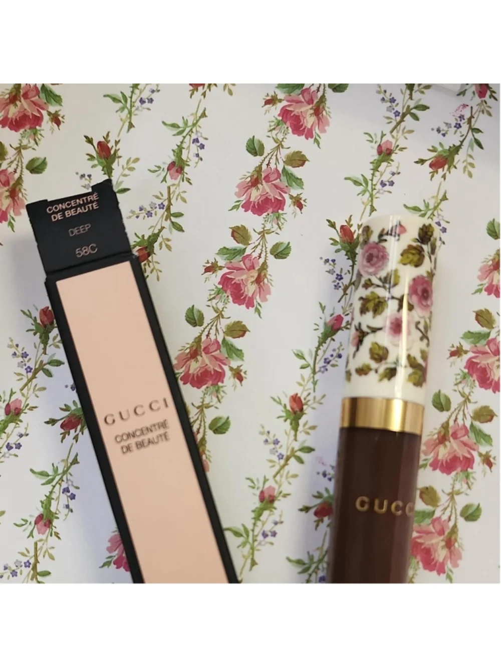 Gucci Concentre de Beaute concealer in shade 58C Deep #concealer #luxury